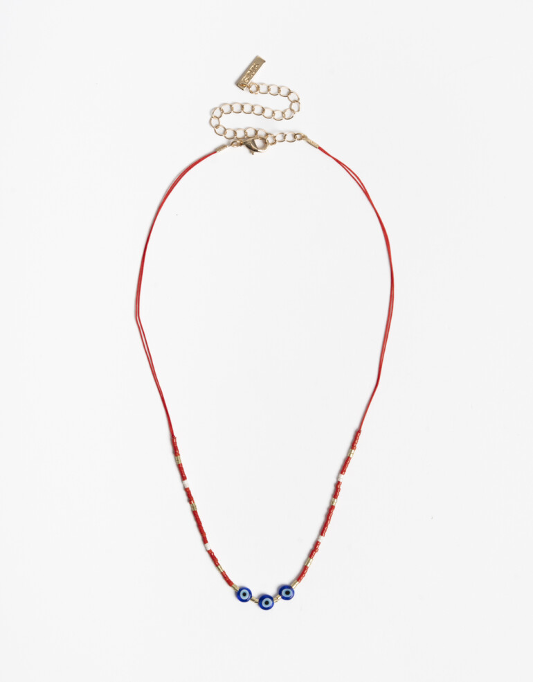 Collares Cortos Lucky charm Collar Corto Beads Lucky - Combinacion Multicolor