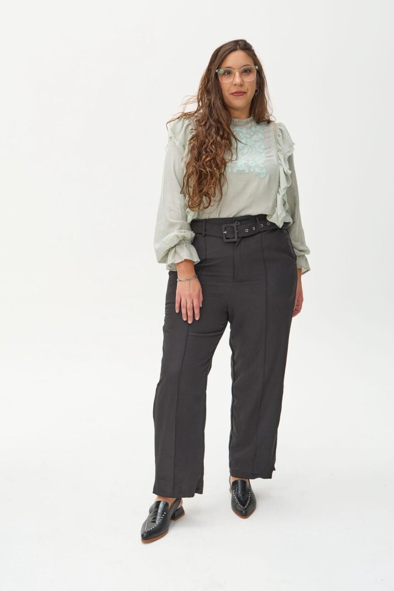 Pantalón Cinto - Negro 