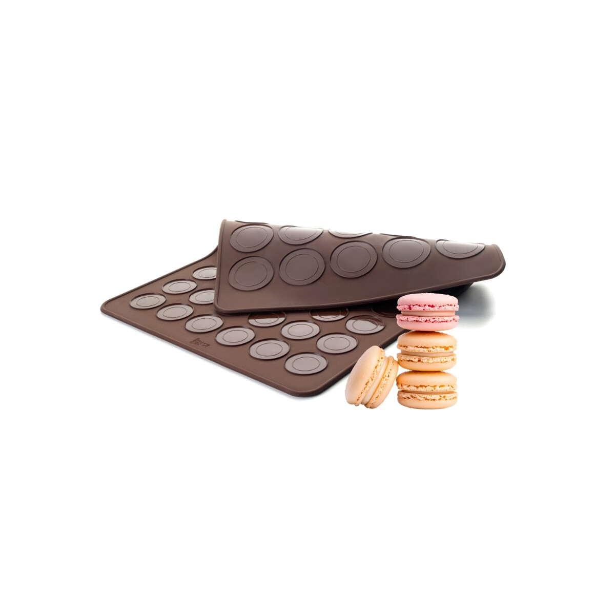 Molde para macarons doble 290 x 390 mm Lacor STKA 