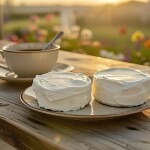 Alfajor de Nieve con Dulce de Leche Alfajor de Nieve con Dulce de Leche