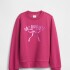 V-DB LOGO CREW CERISE