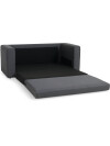 Sofá cama SKILLEBEKK 2 cuerpos tela gris osc Sofá cama SKILLEBEKK 2 cuerpos tela gris osc