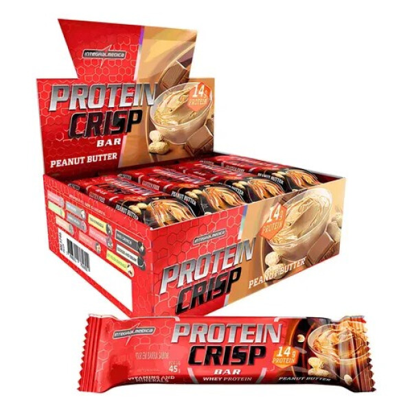 Caja x 12 - Protein crisp Maní Caja x 12 - Protein crisp Maní