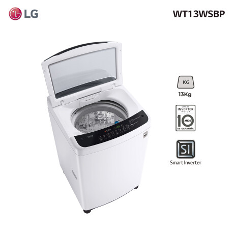 Lavarropas superior LG inverter 13Kg WT13WSBP 001