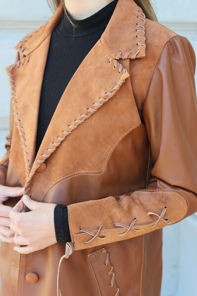 Campera Mustang Camel