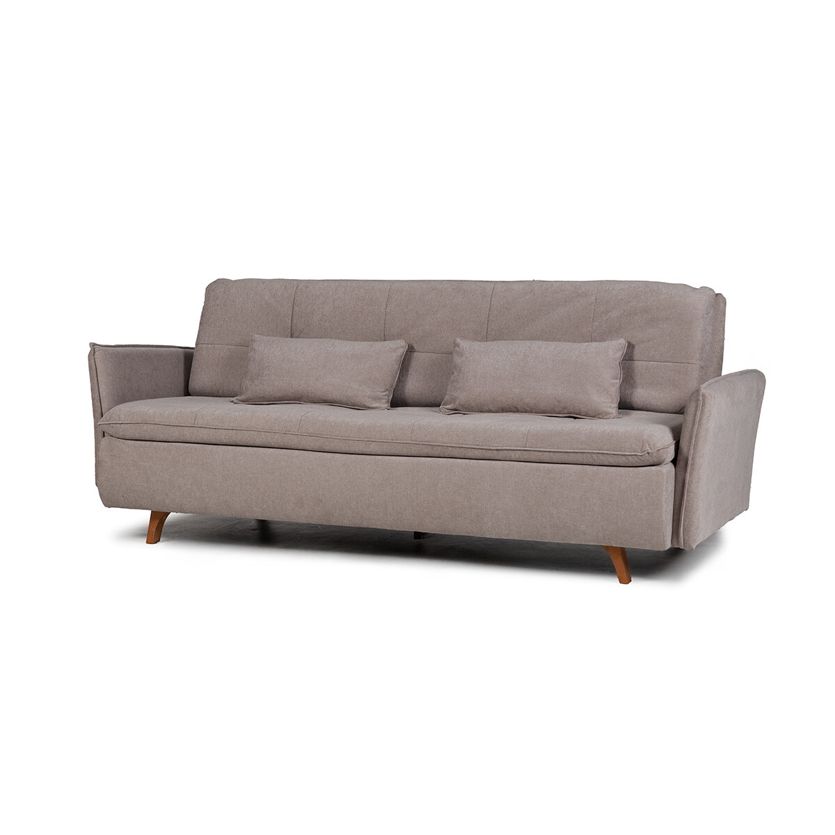 Sofá Cama Maira - C/Brazos - Tela Microfibra - 10287 (Tostado) 