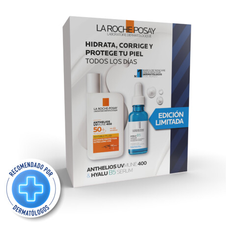 La Roche Posay Coffret Anthelios UVMune 400+ Sérum HYALU B5 - EDICIÓN LIMITADA La Roche Posay Coffret Anthelios UVMune 400+ Sérum HYALU B5 - EDICIÓN LIMITADA