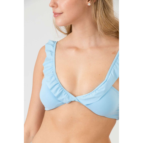 Lupita liso Calm blue