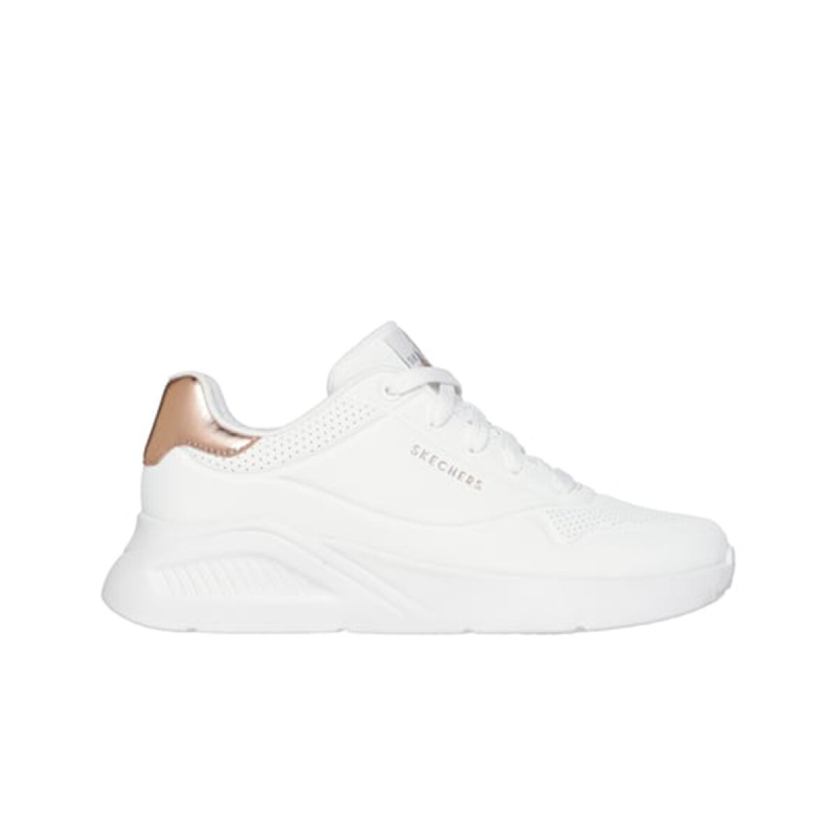 Championes Uno Lite Shimmer Along - Blanco 