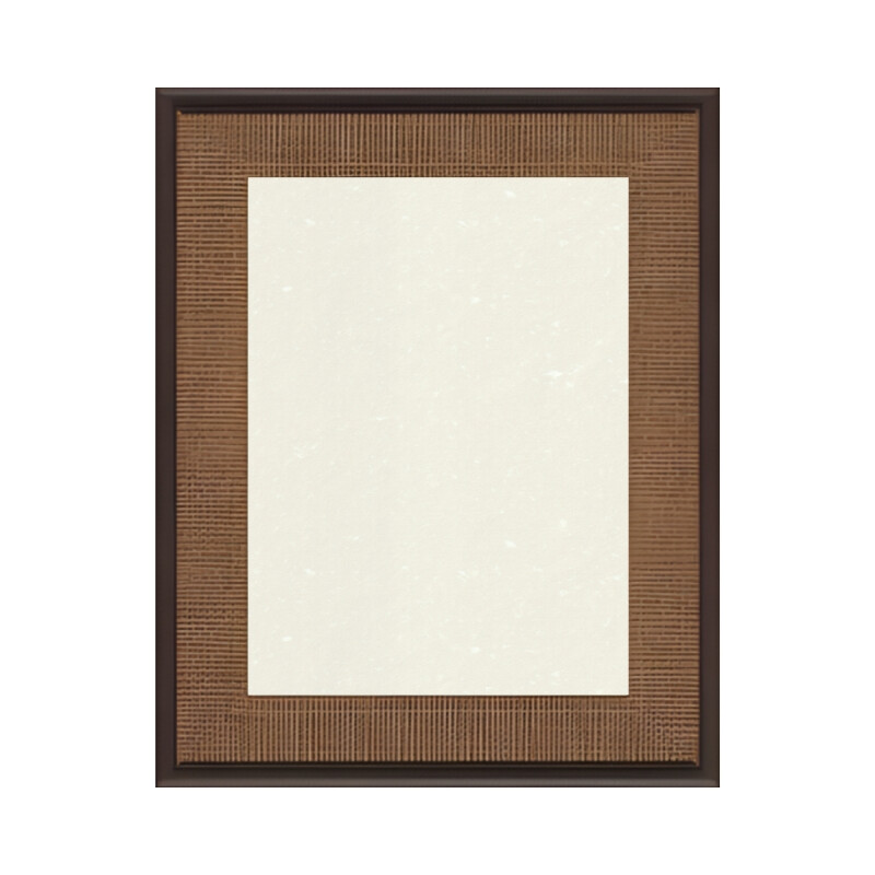 Portarretrato 13x18 dos tonos simil madera MARRON OSCURO