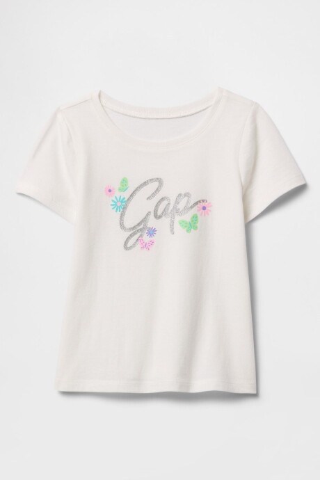 Remera Gráfico Toddler Niña New Off White