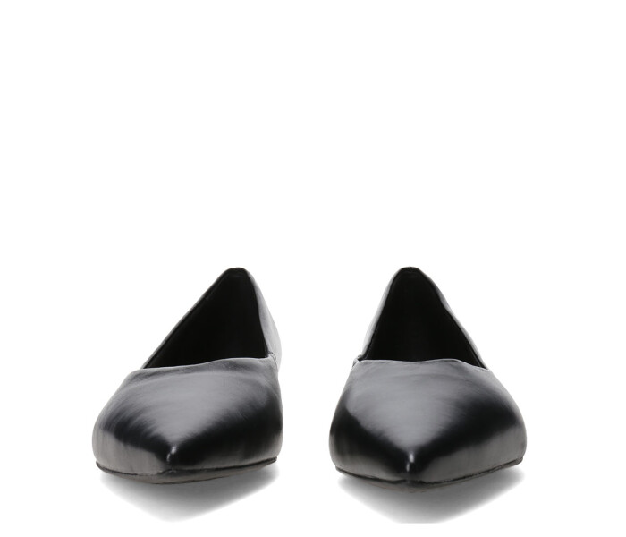 Zapatos de Mujer Bottero En Punta Taco Cuadrado Negro