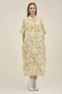 MARIE DRESS Jungle Green