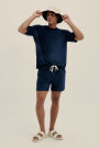 TOWEL T SHIRT Navy