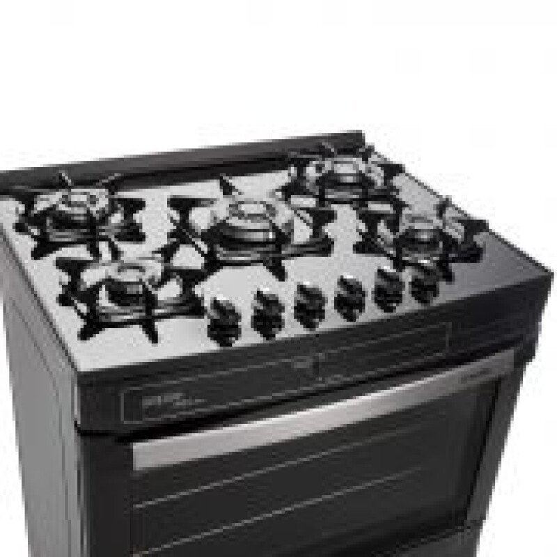 Cocina 5H a Gas Piacere Vetro Plus Mueller Cocina 5H a Gas Piacere Vetro Plus Mueller