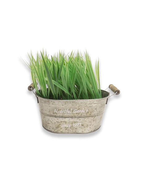 PLANTA ARTIFICIAL EN LATA 27x11x24CM PLANTA ARTIFICIAL EN LATA 27x11x24CM