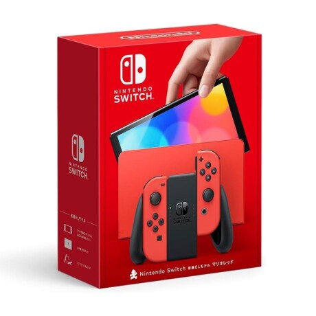 Consola Nintendo Switch Oled Ultima Unidad con Desperfecto ROJO