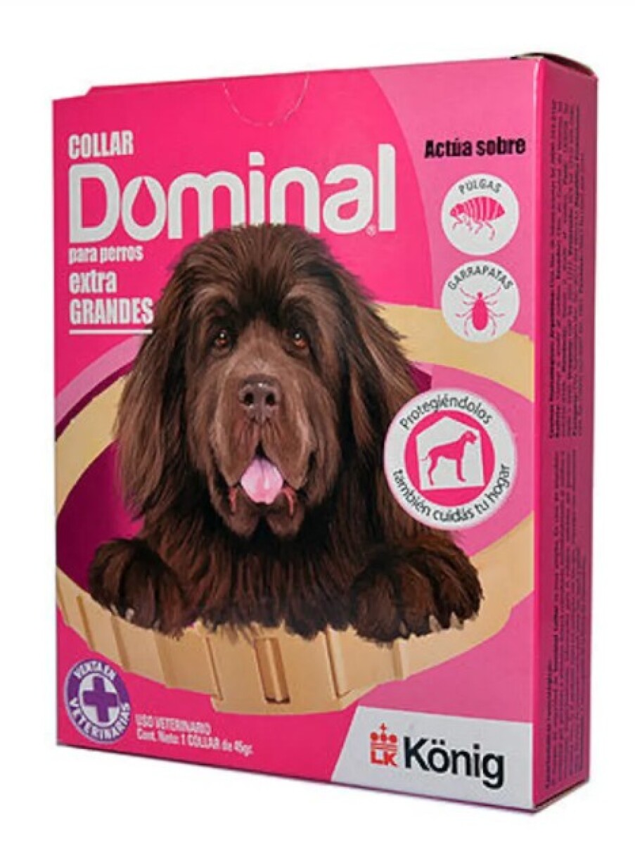 COLLAR ANTIPARASITARIO KONIG DOMINAL EXTRA GRANDE 