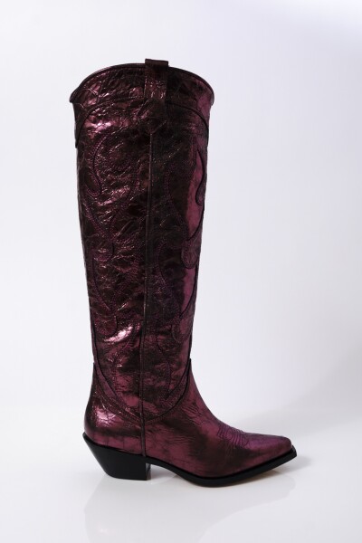 BOTA MOODY COWBOY Rosa