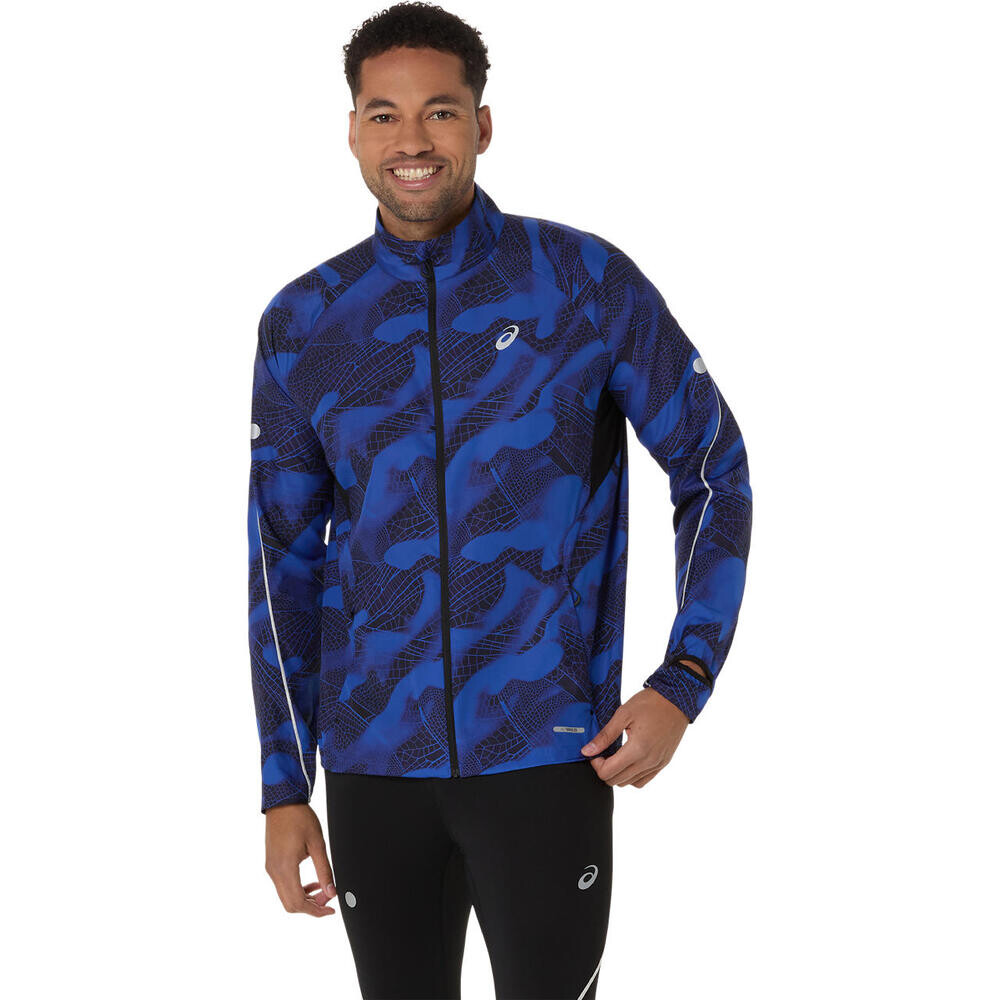 Casaca Running Road Lite-Show Packable Jacket Hombre Performance Black/dark Cobalt
