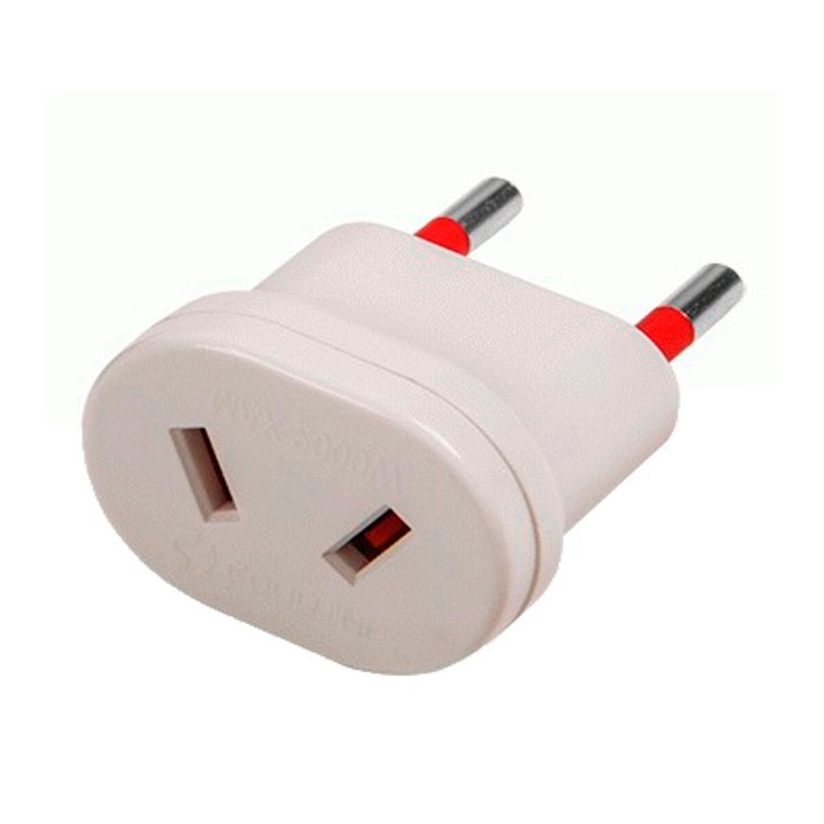 Ficha Adaptador Salida Standard Blanco Contactum Conatel 