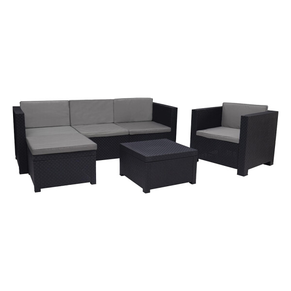 JUEGO DE JARDIN MANHATTAN GRAFITO Juego De Jardin Manhattan Grafito