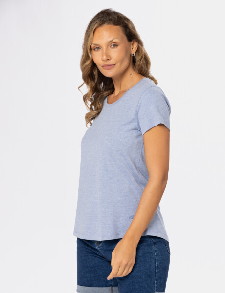 REMERA BÁSICA DE ALGODÓN Denim
