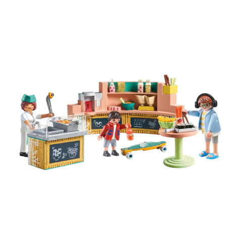 Supermercado de Alimentos Playmobil 54 Piezas con Figuras U