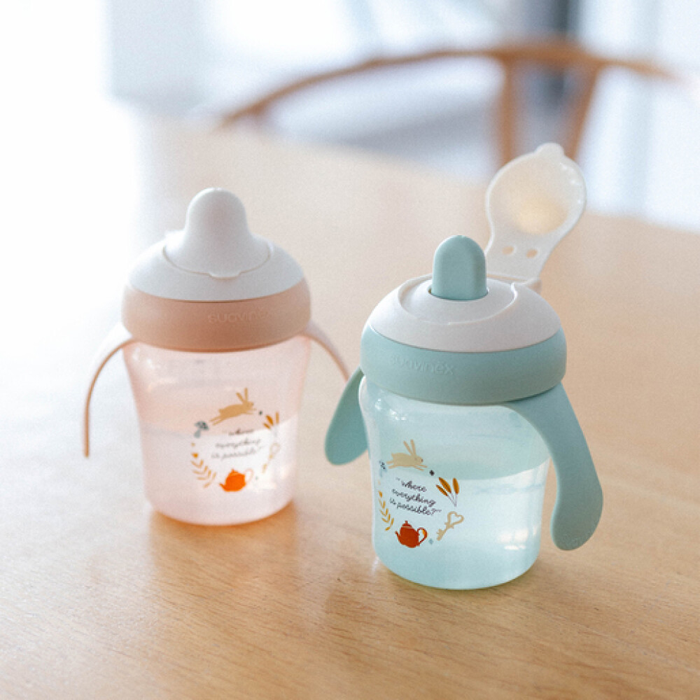 Vaso Learning Cup Suavinex Rosa Claro