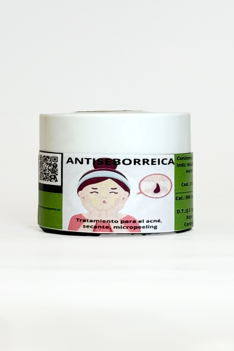 Crema Antiseborreica · 50gr Crema Antiseborreica · 50gr