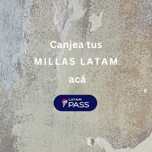 Canje millas latam
