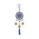 COLGANTE DE OJO TURCO CON CAMPANAS Gp094