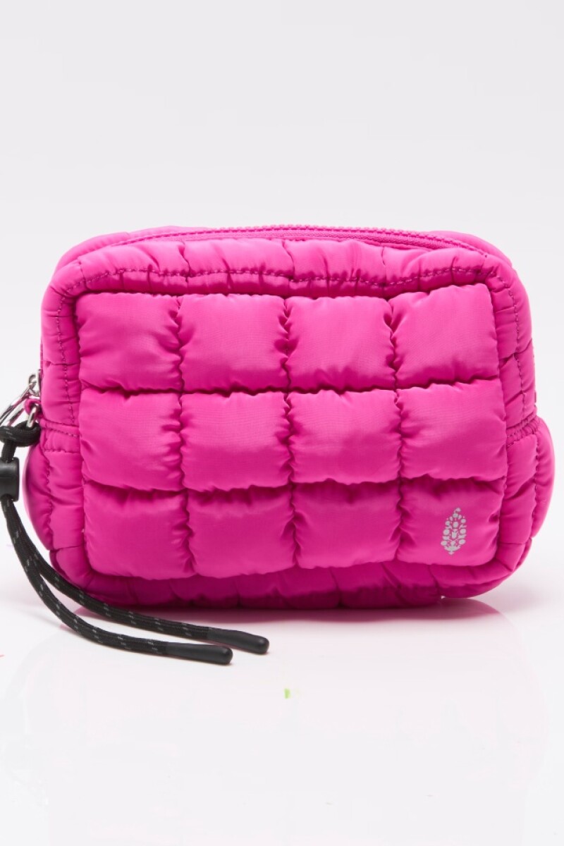 QUILTED MINI CASE Fucsia