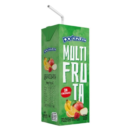 Jugo Portezuelo 200ml Multifruta Jugo Portezuelo 200ml Multifruta