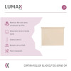 Cortina Roller Blackout Lumax 60 X 160 Cm Colores Beige