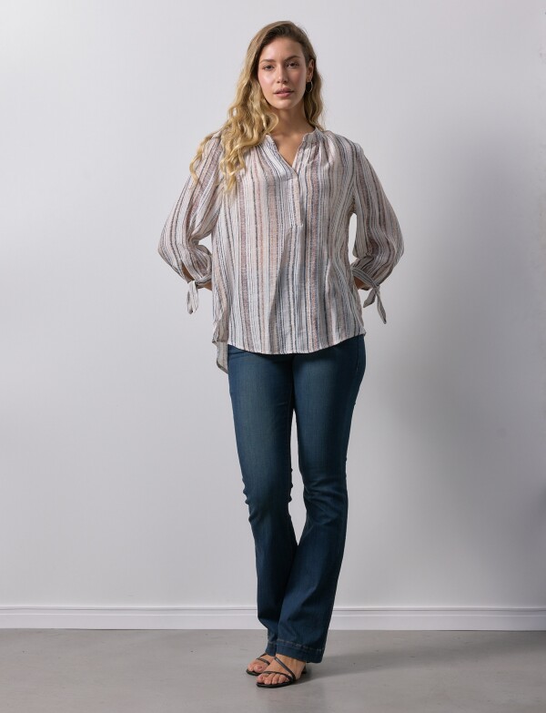 Blusa Lazo MULTI/MARRON