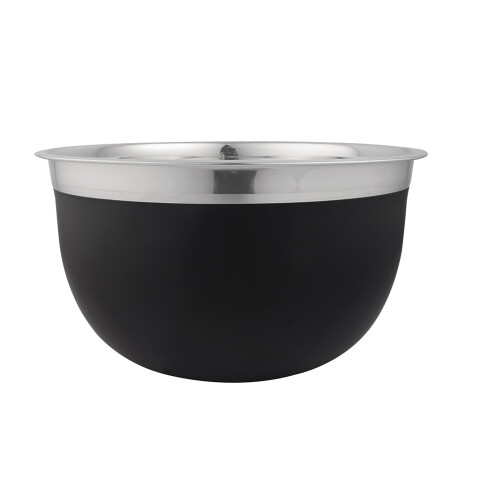 BOWL ACERO INOX D17CM EXTERIOR NEGRO MATE BOWL ACERO INOX D17CM EXTERIOR NEGRO MATE
