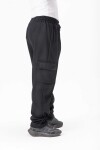 Pantalon Cargo Liso Negro