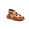 Country Sandalia Casual C/dos Tiras Y Pulsera Coral