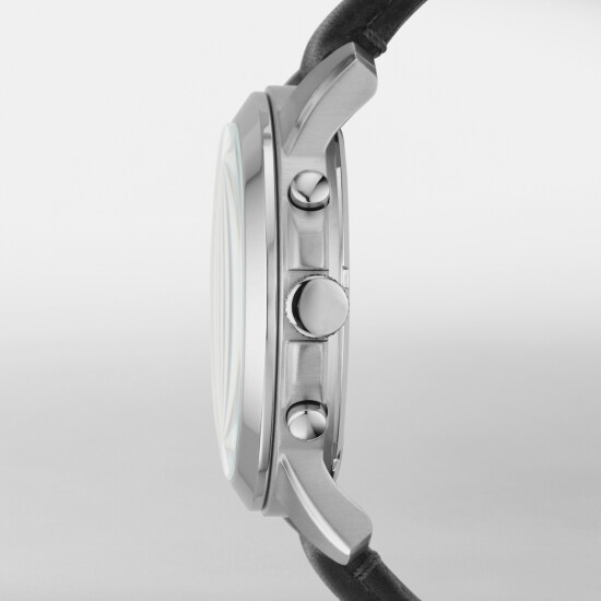 Reloj Fossil Clasico Cuero Negro 0