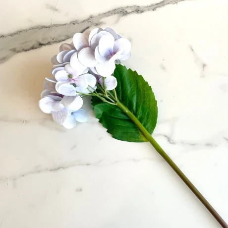 Planta Ramo Flores Artificial Hortensia 42cm Planta Ramo Flores Artificial Hortensia 42cm