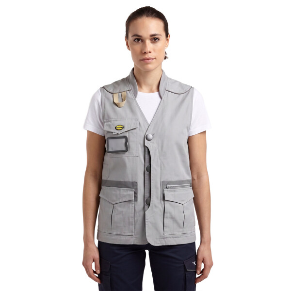 Diadora Utility Apparel Gilet Tornado Summer Gris