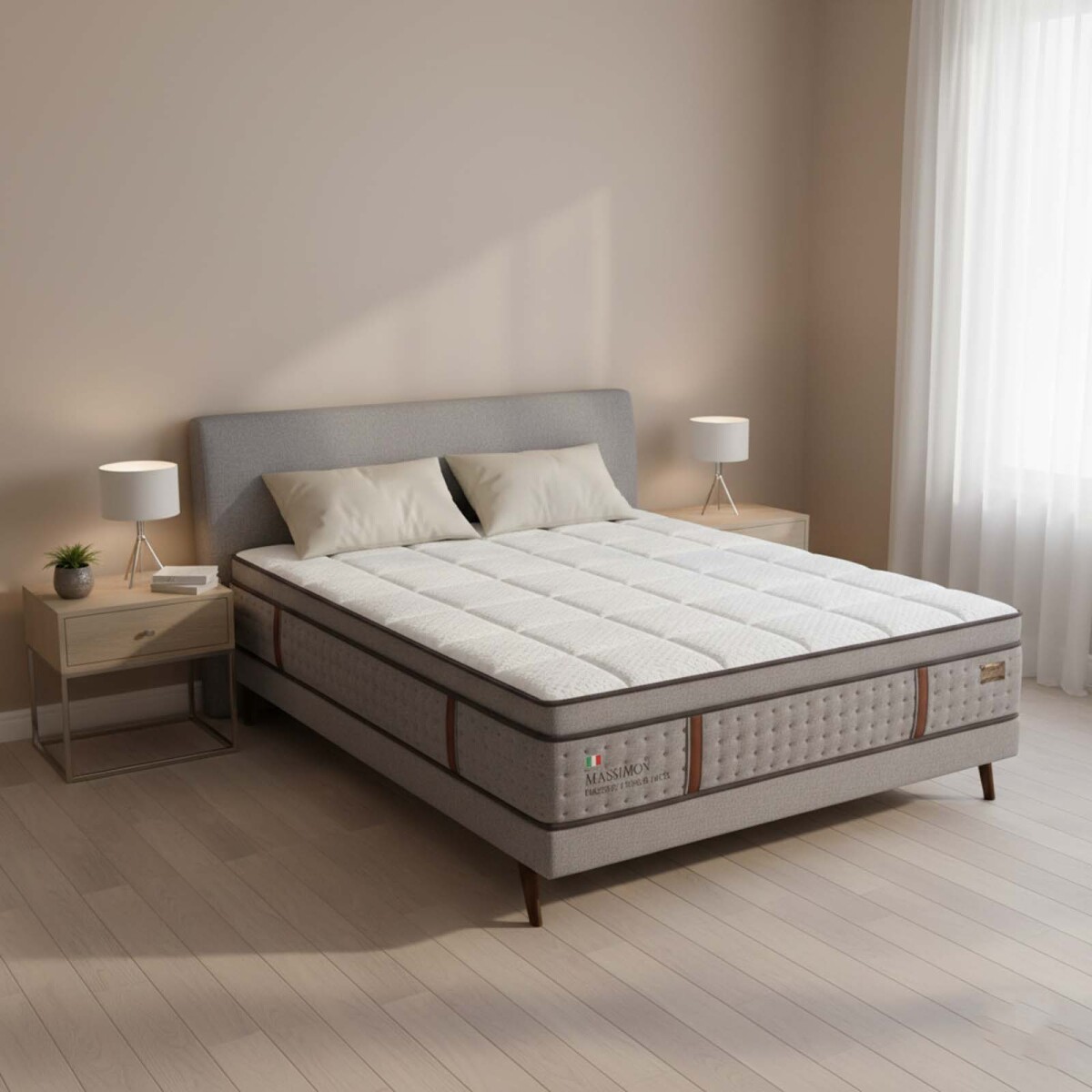 SOMMIER - SUPER KING RESORTES MASSIMOS 