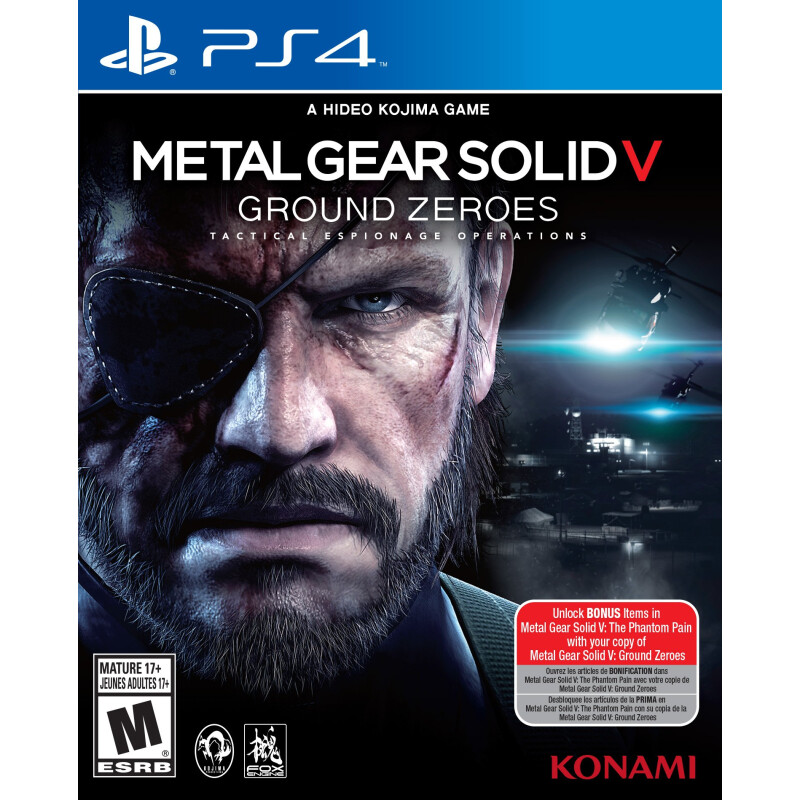 JUEGO METAL GEAR SOLID V : GROUND ZEROES PS4 PLAY 4 JUEGO METAL GEAR SOLID V : GROUND ZEROES PS4 PLAY 4