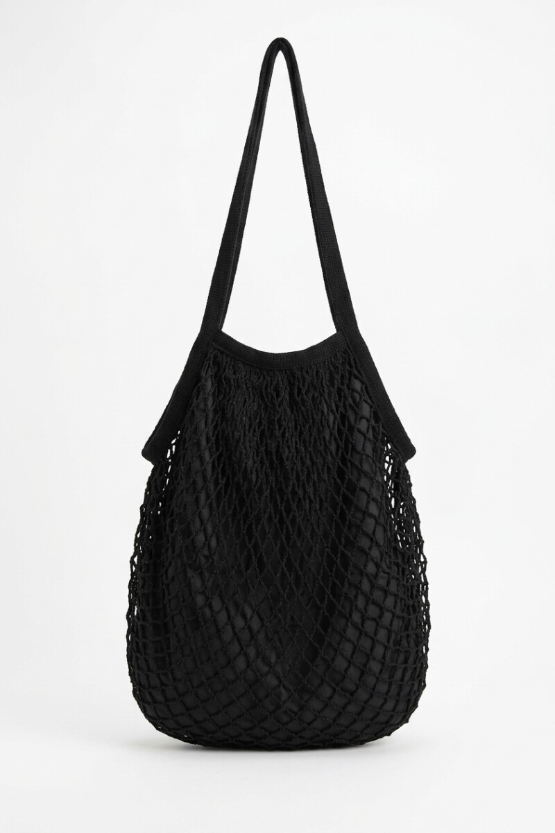 Bolso shinny red negro