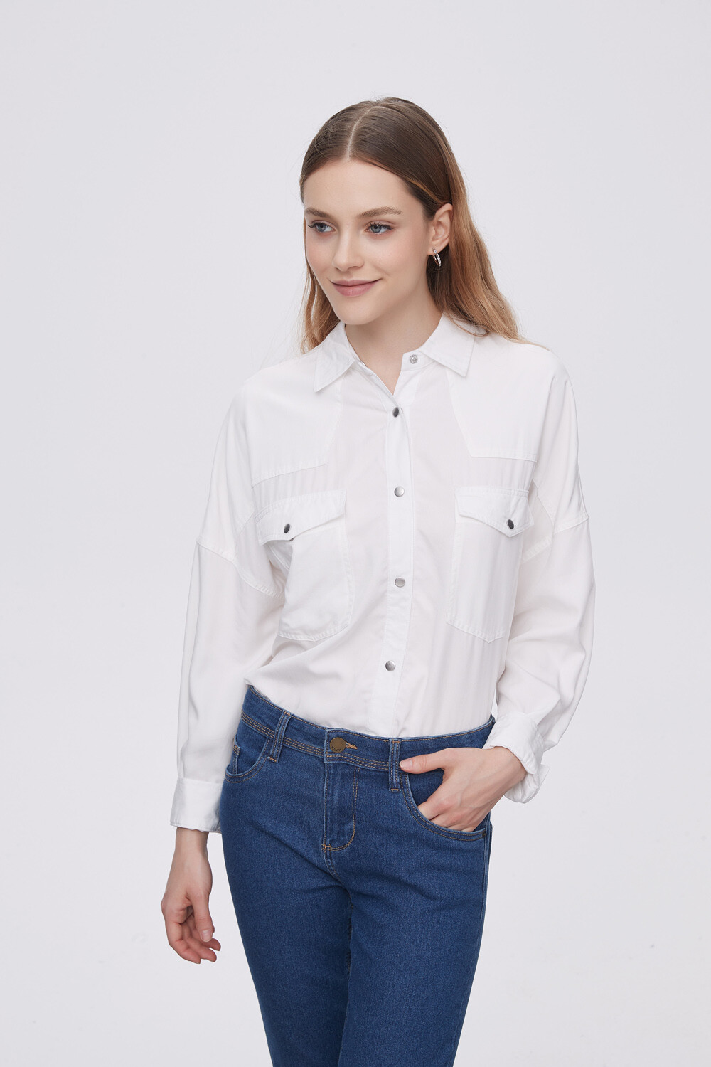 Camisa Caronte Marfil / Off White