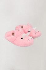 Pantufla dinosaurio Rosado