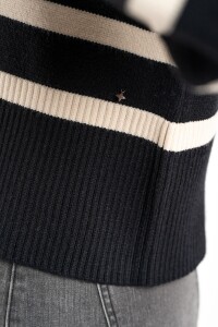 Polera Rayada Raya Nácar