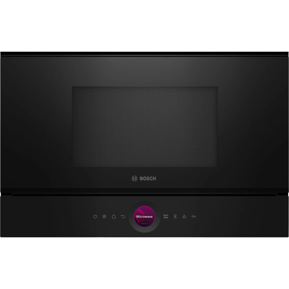 MICROONDAS DE EMPOTRAR 21-LITROS NEGRO BOSCH BFL7221B1 GOURMET