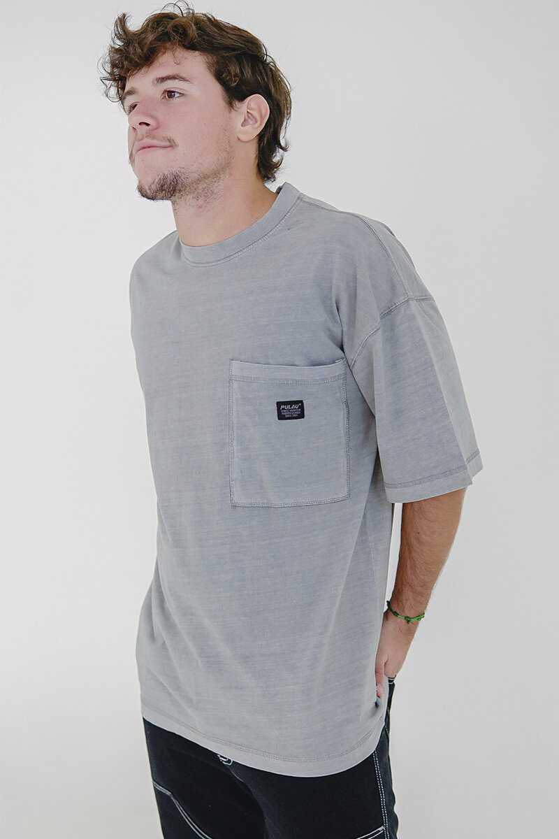 Remera Pulau Vanco - Gris 